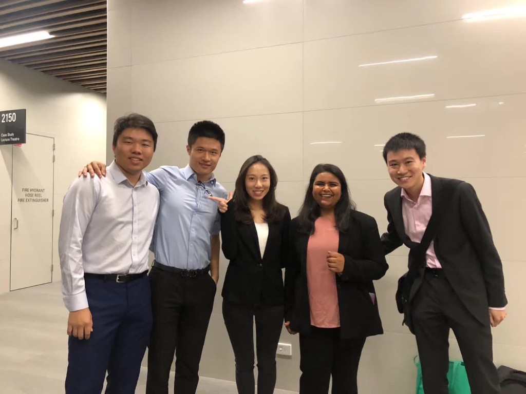 University of Sydney Business School, group at Case Study Lecture Theatre