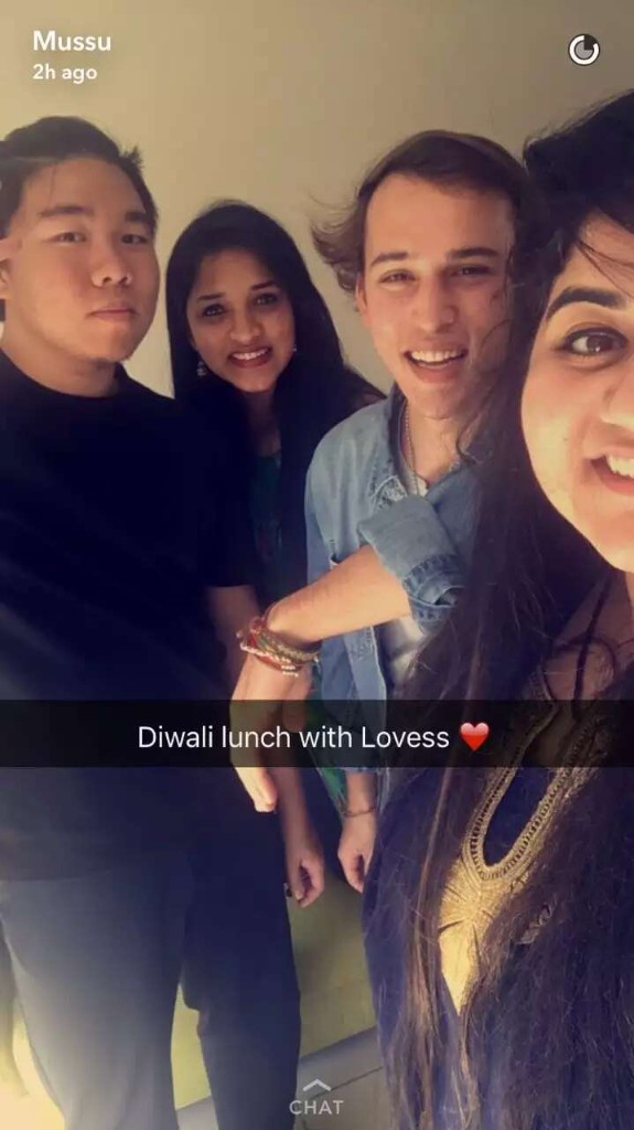 Diwali lunch with friends